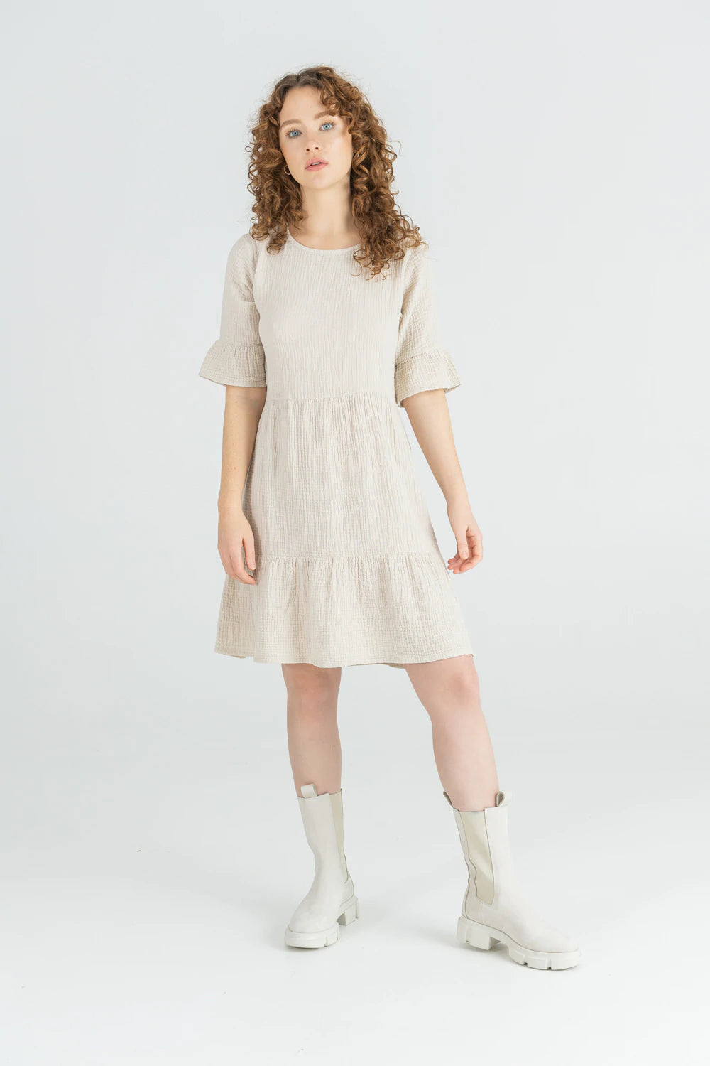 Kleid Signy aus Bio-Baumwolle - Bonnibold