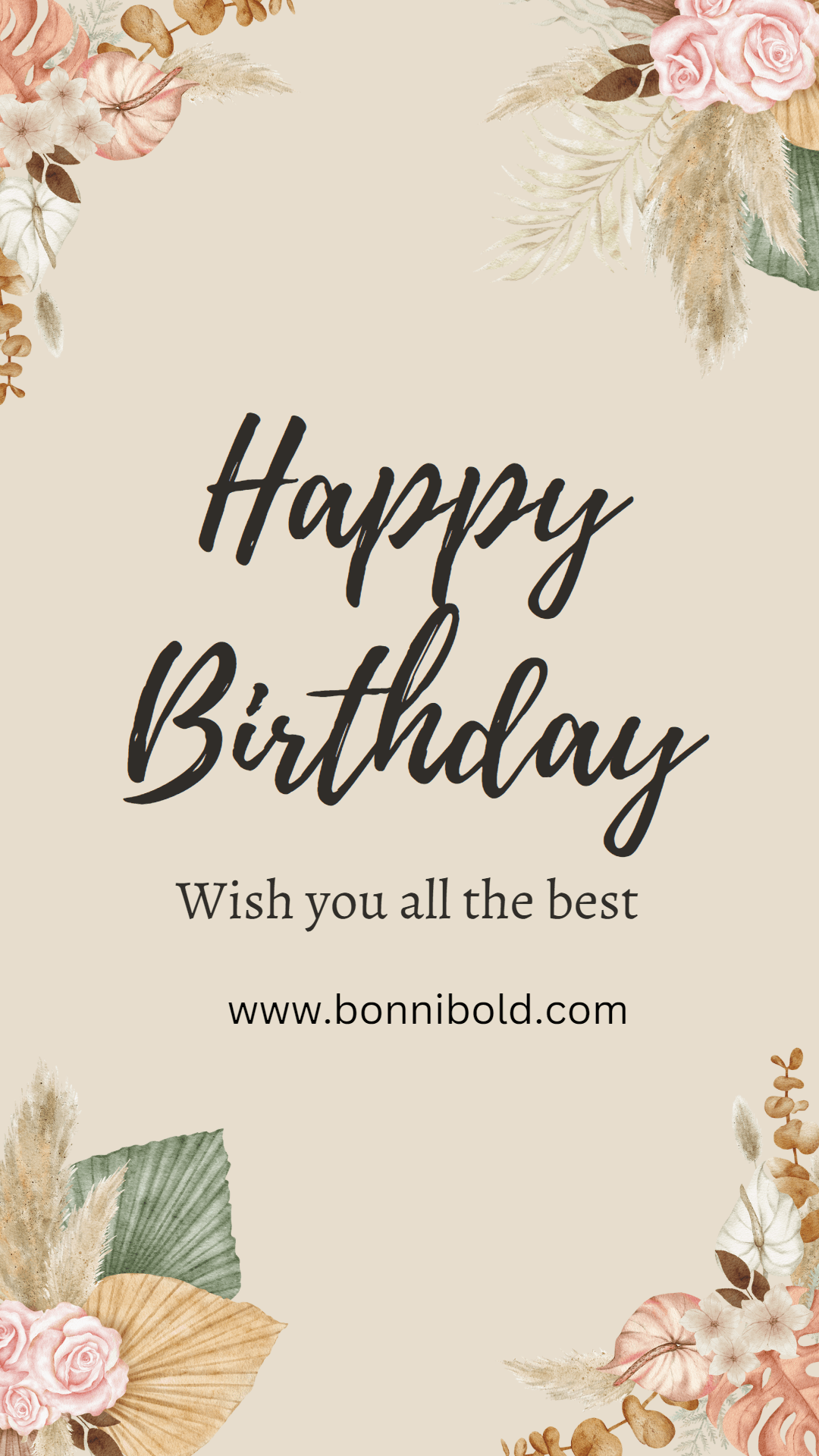 Alles Gute zum Geburtstag! - Bonnibold